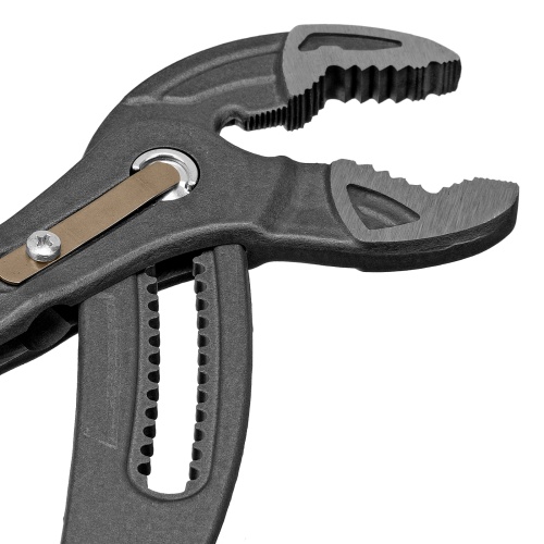 Клещи переставные, кнопочный механизм, обливные рукоятки, 300 мм Denzel фото 7