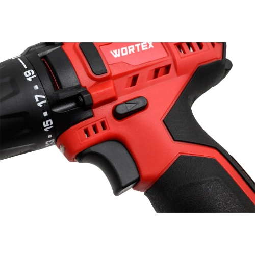 Аккумуляторная дрель-шуруповерт WORTEX BD 1215 LiSET в чем. + 2 угловые насадки 1326469 фото 9