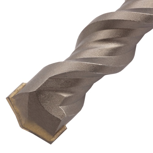 Бур по бетону, двойная спираль, три пылеотводящие кромки, 20 x 600 мм DENZEL фото 2