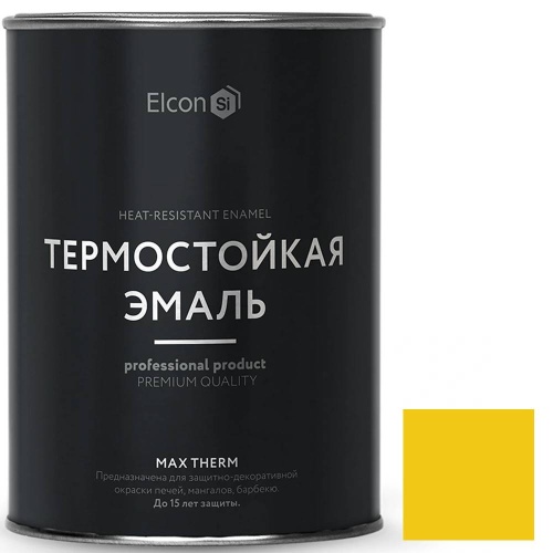 Эмаль термостойкая Elcon Max Therm 700 градусов золото 0,8 кг Эмаль термостойкая Elcon Max Therm 700 градусов золото 0,8 кг