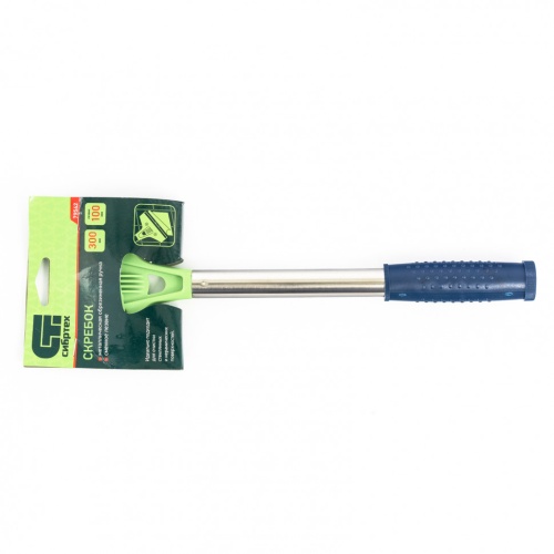 Скребок, фиксированное лезвие, 100 мм, металлическая обрезиненная ручка, 300 мм Сибртех фото 6 Скребок, фиксированное лезвие, 100 мм, металлическая обрезиненная ручка, 300 мм Сибртех фото 6