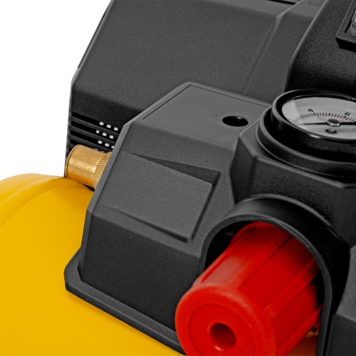 Компрессор  DLS750/6 безмасляный малошумный 750 Вт, 140 л/мин,ресивер 6 л Denzel фото 20