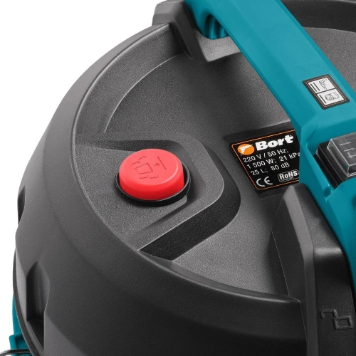 Пылесос для сухой и влажной уборки BORT BSS-1525 BLACK 93412604 фото 7