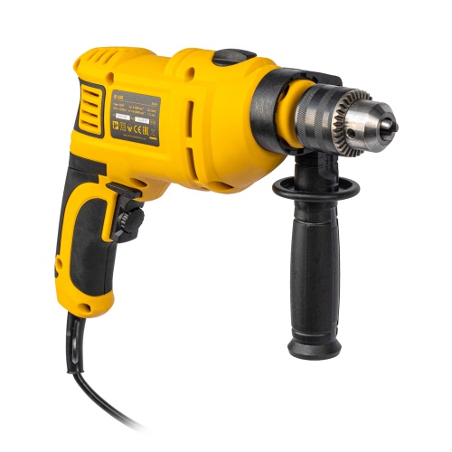 Дрель ударная ID-650, 650 Вт, 0-3000 об/мин, 48000 уд/мин Denzel фото 2