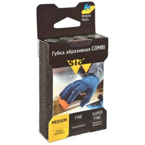 Губка абразивная Sia Abrasives ssp-combi-med siasponge Combi medium фото 4