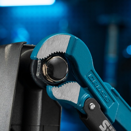 Ключ трубный рычажный 1, №1, цельнокованый, CrV, тип "S" Gross фото 10