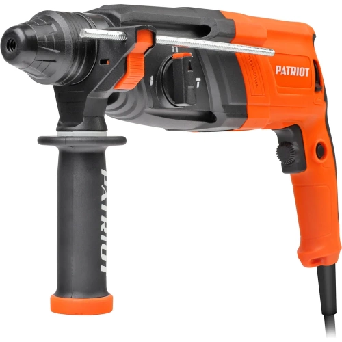 Перфоратор PATRIOT RH 263 SDS+, мощность 880 Вт, 2.9 Дж, 3 режима работы, макс.диаметр 26 мм, глубиномер, кейс 140301324 фото 4