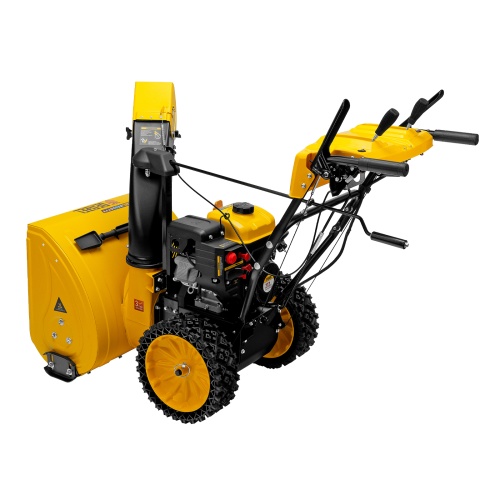 Бензиновая снегоуборочная машина SBM 610S PRO, 212 cc, электростартер, фара, обогрев Denzel фото 4