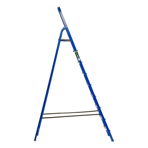 Стремянка, 9 ступеней, стальной профиль, алюминиевые ступени Сибртех фото 3