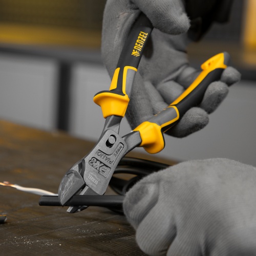 Бокорезы 215 мм, усиленные, трехкомпонентные рукоятки Denzel фото 9