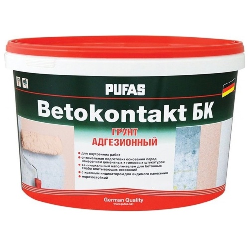 Грунтовка для повышения адгезии Pufas Betokontakt БК 26 кг/19,95 л