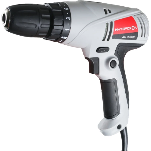 Сетевая дрель-шуруповерт ИНТЕРСКОЛ ДШ-10/260Э 210.1.1.00 Сетевая дрель-шуруповерт ИНТЕРСКОЛ ДШ-10/260Э 210.1.1.00
