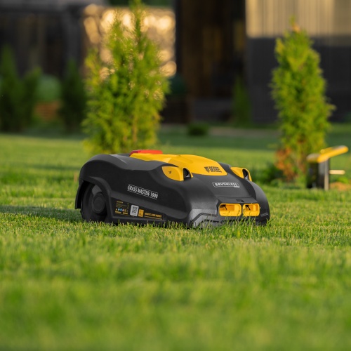 Робот-газонокосилка Grass Master 1000 1000м², 3Ач, 28V, LCD дисплей, Wi-Fi Denzel фото 38 Робот-газонокосилка Grass Master 1000 1000м², 3Ач, 28V, LCD дисплей, Wi-Fi Denzel фото 38