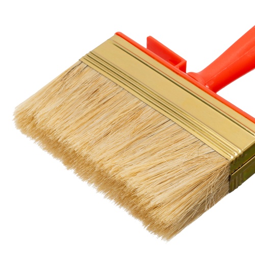 Кисть-ракля, 30 х 120 мм, натуральная щетина, пластмассовый корпус, пластмассовая ручка MTX фото 3