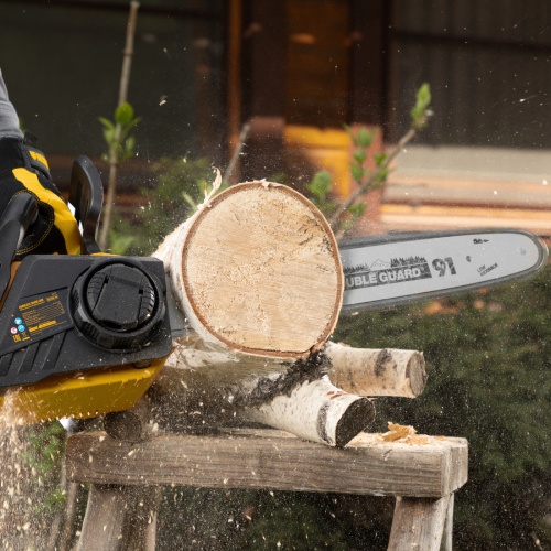 Цепная пила аккумуляторная бесщеточная RCS400-36, Li-ion, 36 В, 4 Ач, шина 400 мм Denzel фото 24 Цепная пила аккумуляторная бесщеточная RCS400-36, Li-ion, 36 В, 4 Ач, шина 400 мм Denzel фото 24