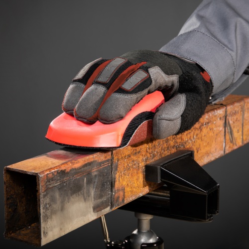 Брусок для шлифования, 125 мм, с "липучкой" Matrix фото 8