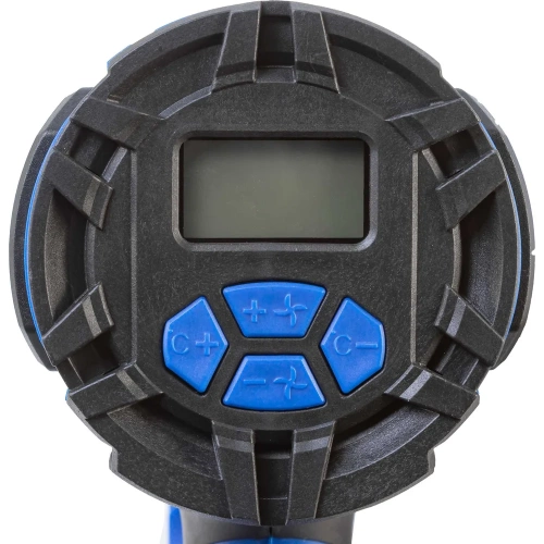 Промышленный электрический фен Forsage с дисплеем и насадками 220в, 50/60гц, 2000вт, 60-600с, 300-500л/мин, класс защиты-двойная изоляция F-HG60-2000LCD(52346) фото 9