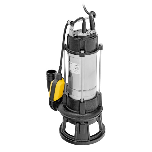 Фекальный насос FP1800-KS, 1800 Вт, напор 17 м, 26000 л/ч, нож-измельчитель Denzel фото 4