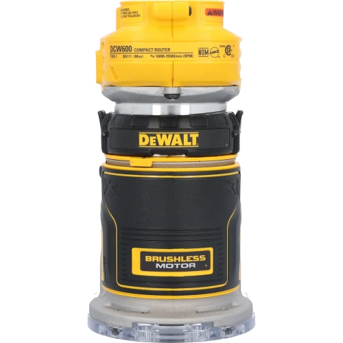 Аккумуляторный кромочный фрезер DEWALT DCW600B, 20В, 25500об/мин, 55мм, без аккумулятора и зарядного устройства DCW600B-XJ фото 6 Аккумуляторный кромочный фрезер DEWALT DCW600B, 20В, 25500об/мин, 55мм, без аккумулятора и зарядного устройства DCW600B-XJ фото 6
