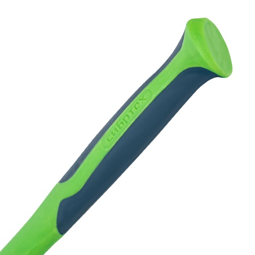 Киянка резиновая, 225 г, черная резина, фибергласовая рукоятка Сибртех фото 4