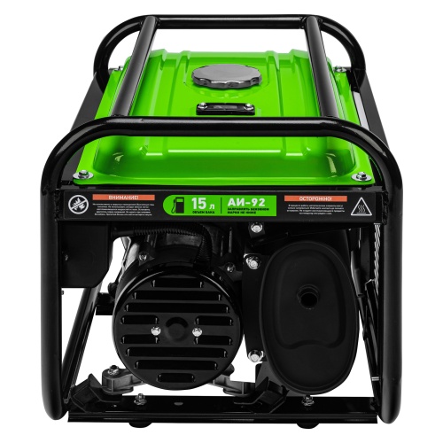 Генератор бензиновый БС-2800, 2.5 кВт, 230В, четырехтактный, 15 л, ручной стартер Сибртех фото 5