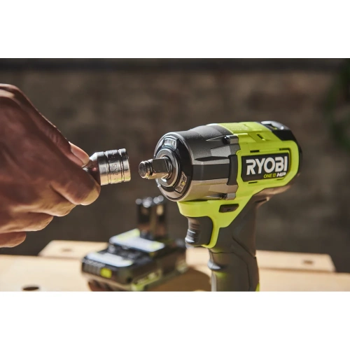 Ударный бесщеточный гайковерт Ryobi 18В RIW18C-0 5133005898 фото 6