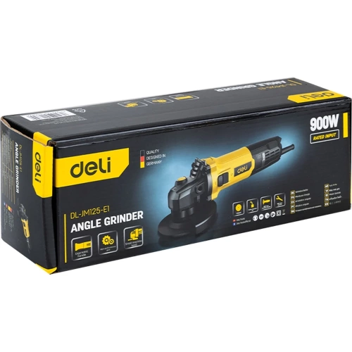 Угловая шлифмашина DELI DL-JM125-E1 103024 фото 11 Угловая шлифмашина DELI DL-JM125-E1 103024 фото 11