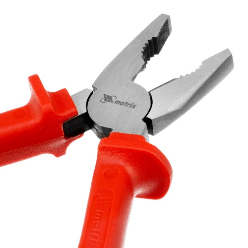 Плоскогубцы Econom, 160 мм, шлифованные, пластмассовые рукоятки Matrix фото 3