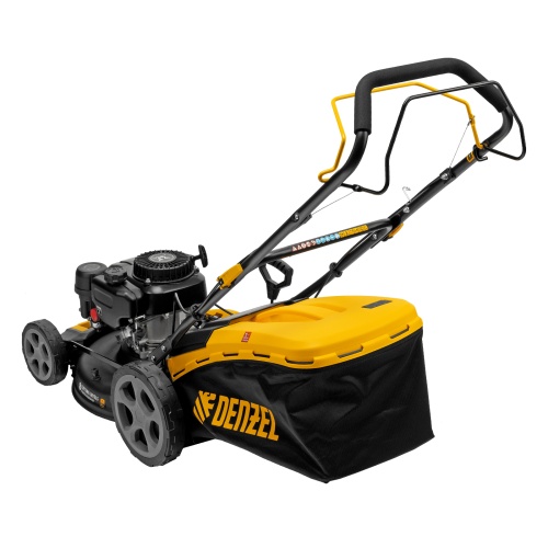Газонокосилка бензиновая GLR-460SP-ZS, 149 см3, ширина 46 см, привод, травосборник 65 л Denzel фото 4
