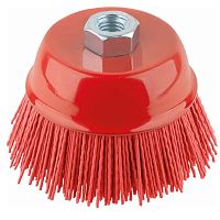 Корщетка-чашка Fit Профи 38797 нейлоновая М14 75 мм