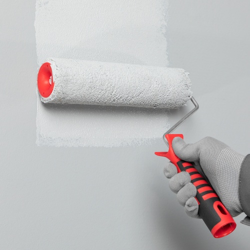 Валик для внутренних работ синтетический, с двухком.ручкой, 250 мм, ворс 12 мм, D 48 мм, D ручки 6 мм, полиакрил Matrix фото 10