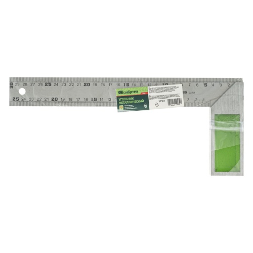 Угольник, 300 мм, металлический Сибртех фото 6