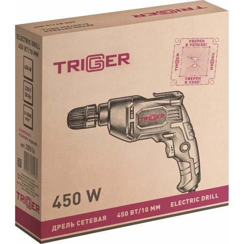 Сетевая дрель ТРИГГЕР 20016 Тов-174556 фото 11