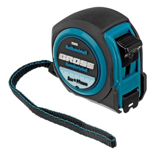Рулетка Komfortabel 5 м х 19 мм,обрезиненный корпус Gross Рулетка Komfortabel 5 м х 19 мм,обрезиненный корпус Gross