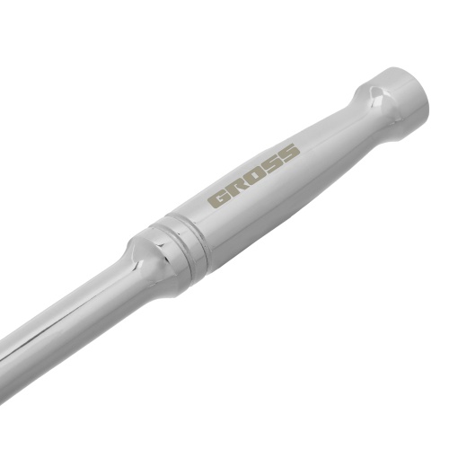 Ключ-трещотка 1/2", CrV, 120 зубьев, цельнометаллический, хром Gross фото 7