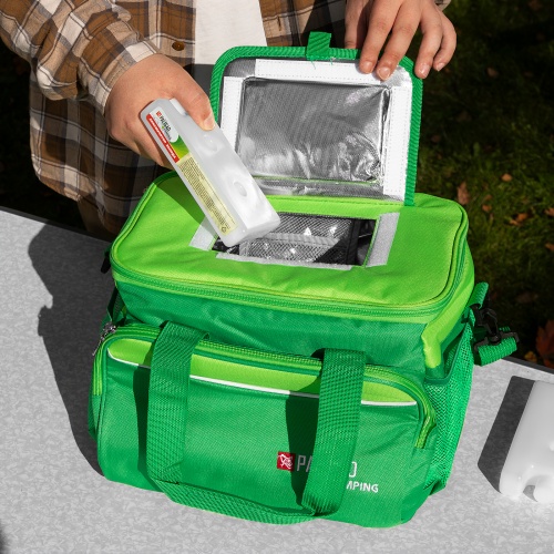 Сумка холодильник 320 x 250 x 240 мм, с двумя охлаждающими блоками Camping Palisad фото 19