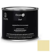 Грунт-эмаль по ржавчине Elcon 3 в 1 матовая RAL 1015 бежевая 0,4 кг