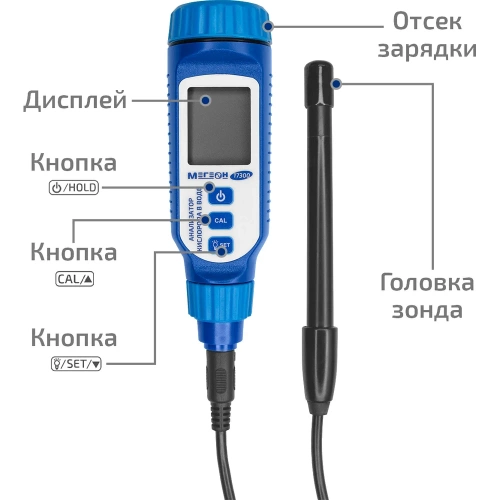 Анализатор кислорода в воде МЕГЕОН 17300 к0000397220 фото 11