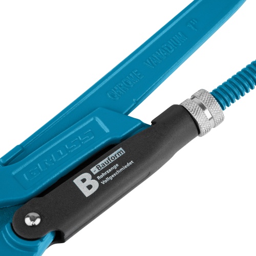 Ключ трубчатый рычажный 1, №1, цельнокованый, CrV, тип "B" Gross фото 4