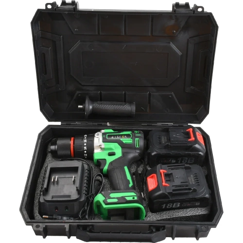 Аккумуляторная ударная дрель-шуруповерт Zitrek Green Impact 18V (18В, Li-ion 2x5.0Ач) 063-4046 фото 7 Аккумуляторная ударная дрель-шуруповерт Zitrek Green Impact 18V (18В, Li-ion 2x5.0Ач) 063-4046 фото 7