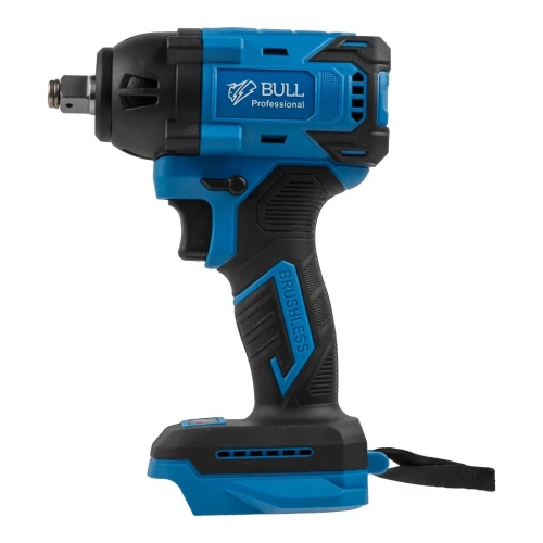 Аккумуляторный ударный гайковерт BULL SC 1804 Xcase, XLTpro, бесщеточный, 18 В, 400 Н*м, 1/2", 2x4 А*ч, з/у 4 А 1329728 фото 3