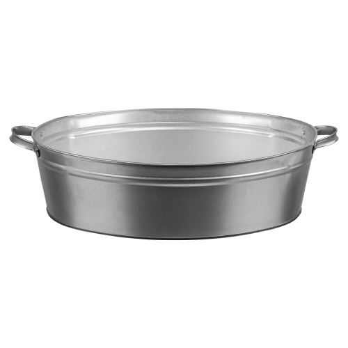 Таз оцинкованный овальный 23 литров фото 2