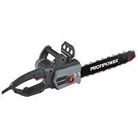 Сетевая цепная пила Profipower ACDC EC-2200, 16", 2200 Вт, с механической подачей масла T0030