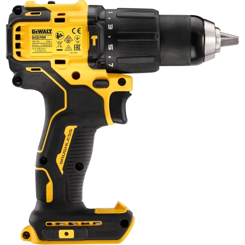 Аккумуляторная ударная дрель-шуруповерт DEWALT DCD709D2T, 18 В, 1650 об/мин, 28050 уд/мин, с 2 АКБ 2 Ач и ЗУ, в кейсе TSTAK DCD709D2T-QW фото 7 Аккумуляторная ударная дрель-шуруповерт DEWALT DCD709D2T, 18 В, 1650 об/мин, 28050 уд/мин, с 2 АКБ 2 Ач и ЗУ, в кейсе TSTAK DCD709D2T-QW фото 7