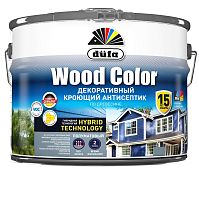 Антисептик кроющий Dufa Wood Color белый 9 л