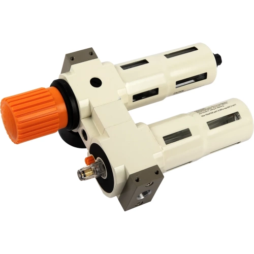 Блок подготовки воздуха WIEDERKRAFT 3/8, 16 бар с влагоотделителем 5 мк, лубрикатором и регулятором давления WDK-70130FA фото 6