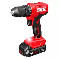 Аккумуляторная дрель-шуруповерт SKIL DL6280, 2 акб(2Ач)+ быстрая ЗУ (60W) DL6280SE20