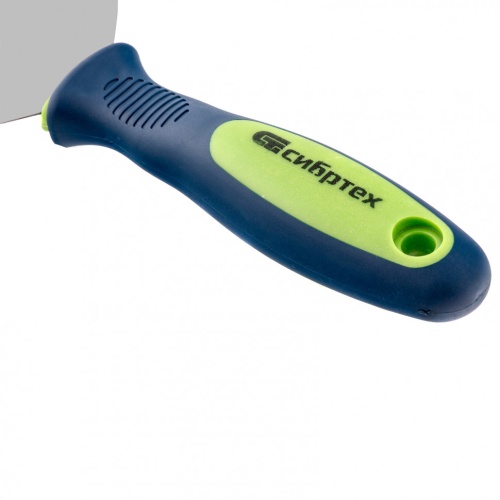 Шпательная лопатка из нержавеющей стали, 150 мм, двухкомпонентная ручка Сибртех фото 4