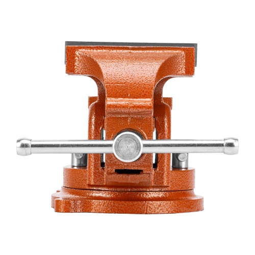 Тиски слесарные, 100 мм, поворотные, с наковальней Sparta фото 7