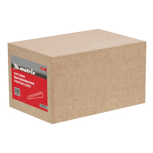 Клин для системы выравнивания плитки СВП Ворота, 250 шт. в коробе Matrix фото 5